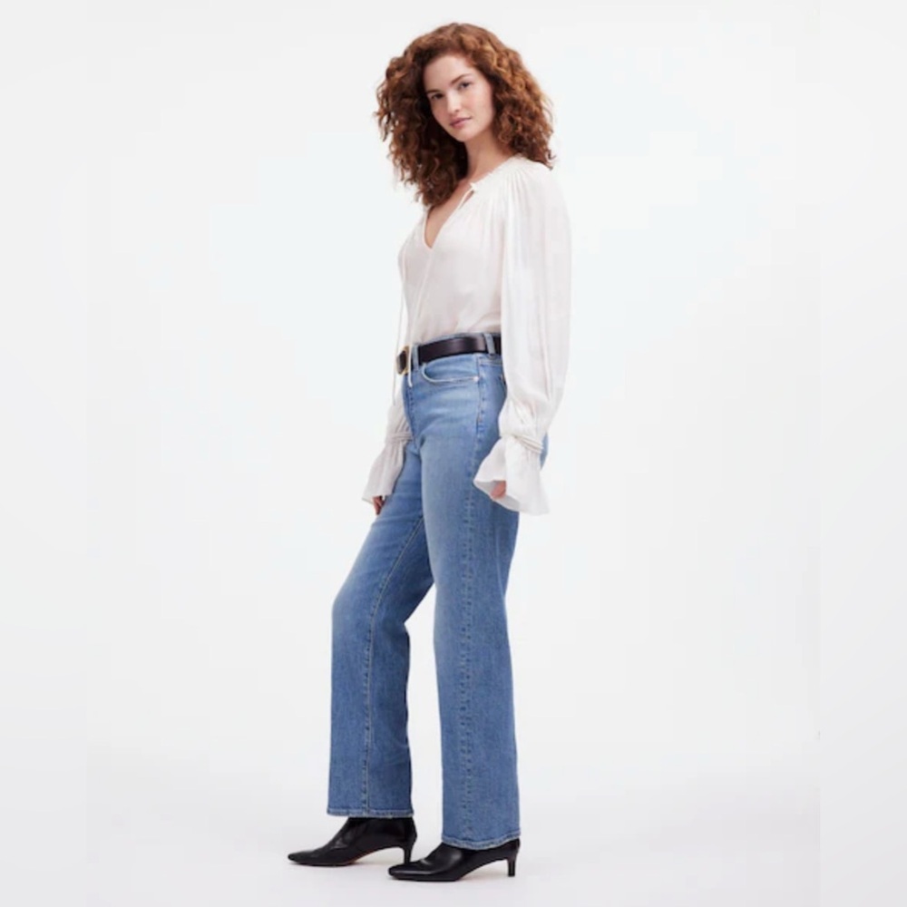 Madewell The Curvy '90s Straight Jean Sz 27 - Picture 3 of 15
